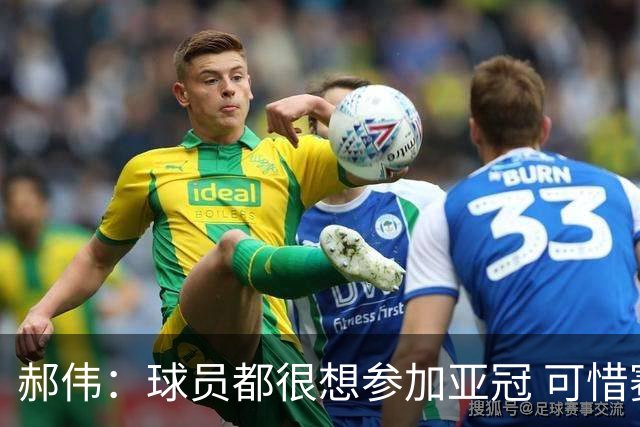 郝伟：球员都很想参加亚冠 可惜赛程跟联赛冲突
